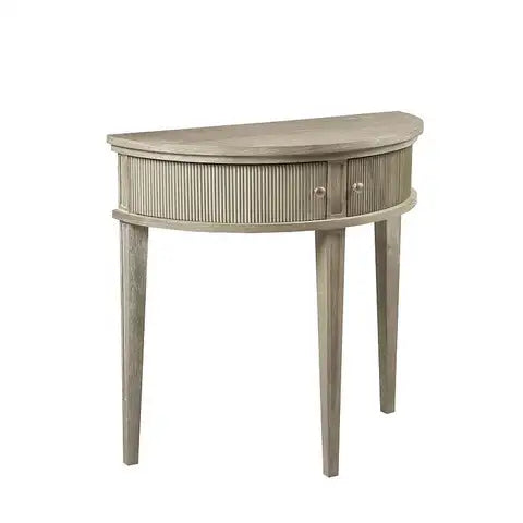 Martha Stewart Crestview Storage Console Table - Reclaimed Wheat- Reclaimed Wheat