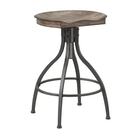 Mcdowell swivel adjustable height swivel bar stool deals