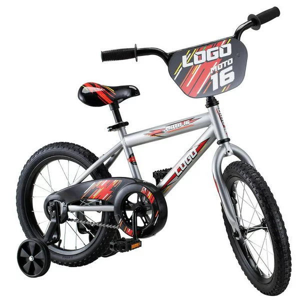 pacific bmx bicycles Pacific 16" Logo Kids' Bike, Red/Gray – Lucky Duck Dealz