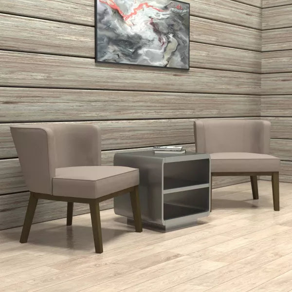 Ava Accent Chair Slate Beige- Boss