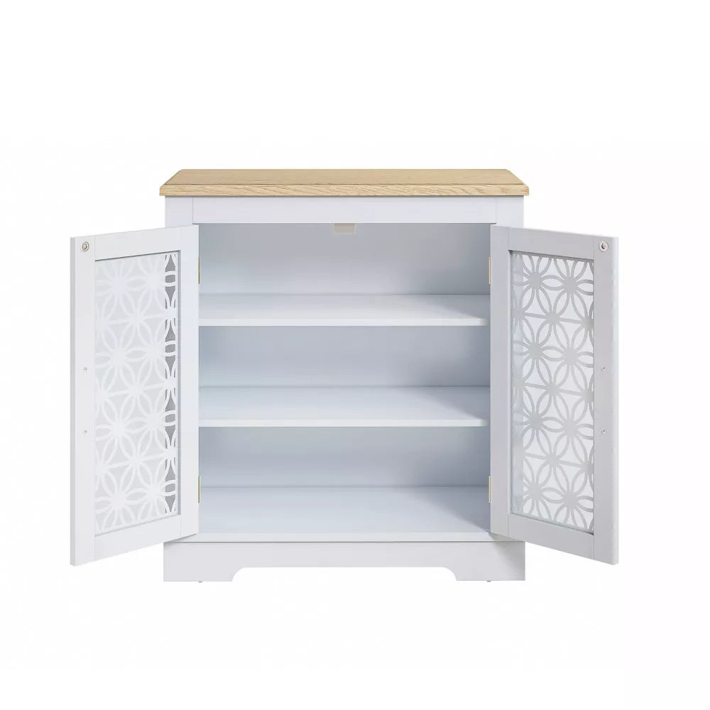 30" Storage Sideboard Buffet Cabinet - Home Essentials