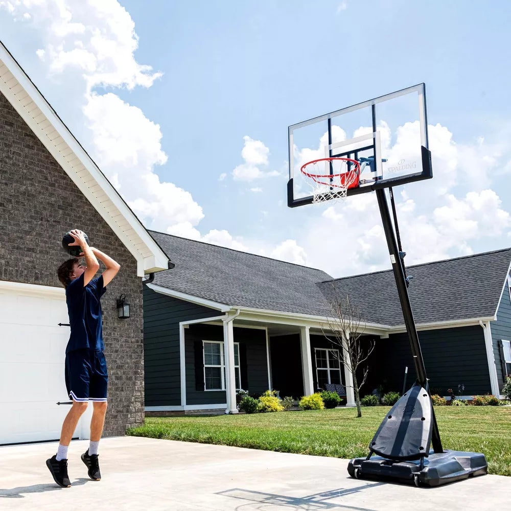 Spalding 50" Polycarbonate Portable Basketball Hoop