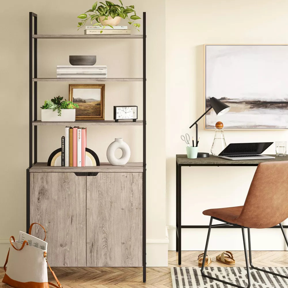 72" Loring Storage Bookcase - Threshold