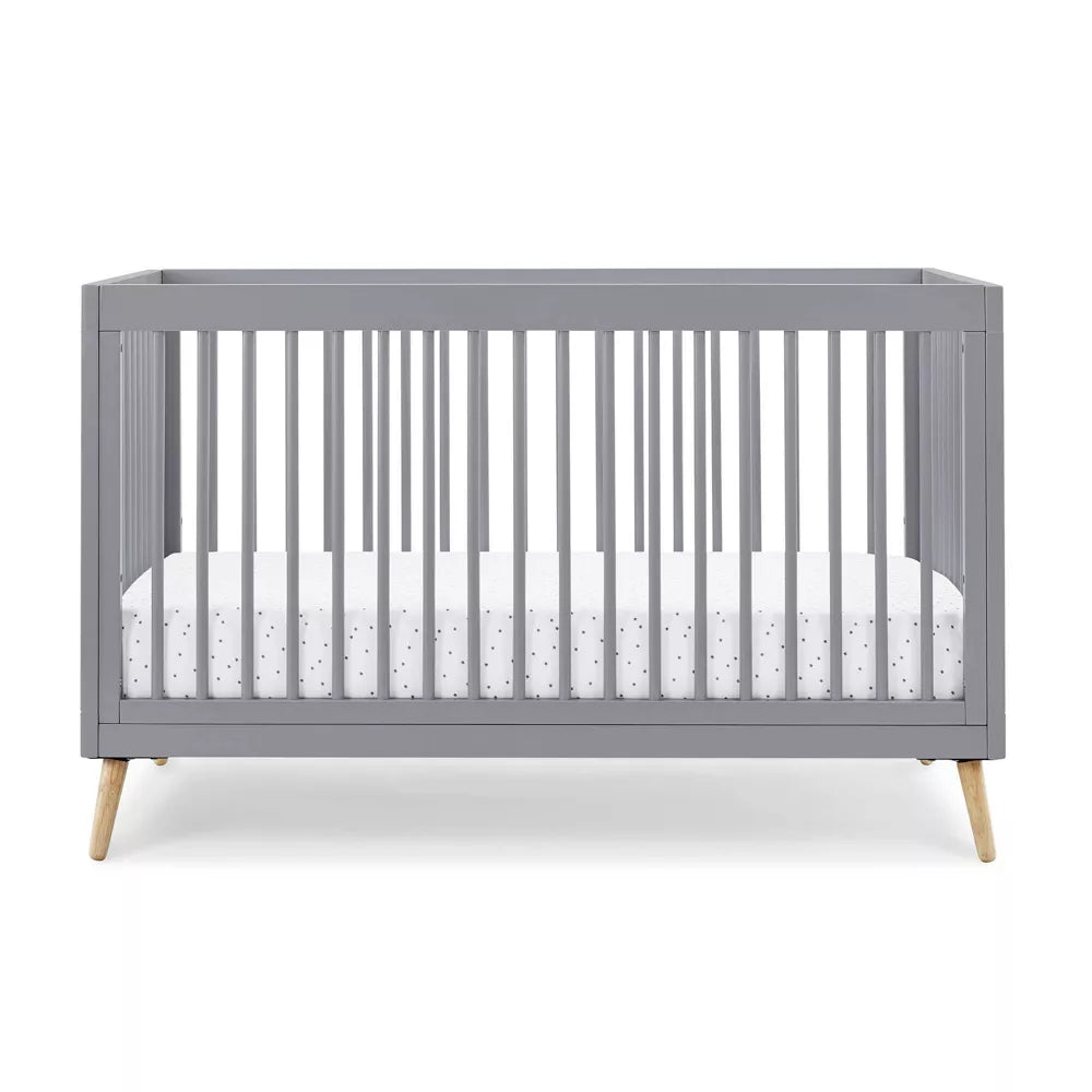 Delta Children Jordan 4-in-1 Convertrible Crib -Gray