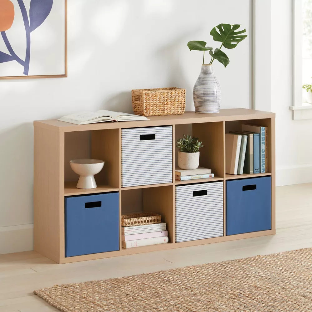 8 Cube Organizer Natural- Brightroom