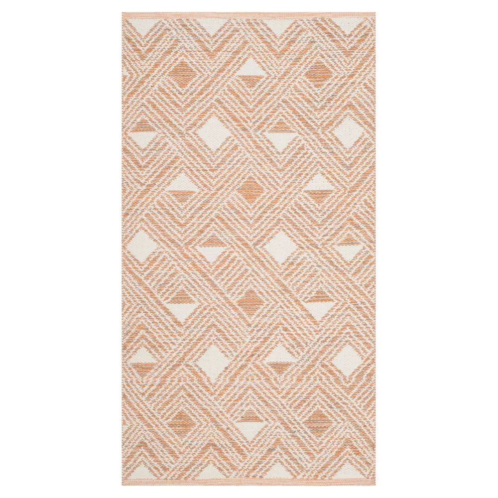 Avis Woven Rug 8x10 Peach/Ivory - Safavieh