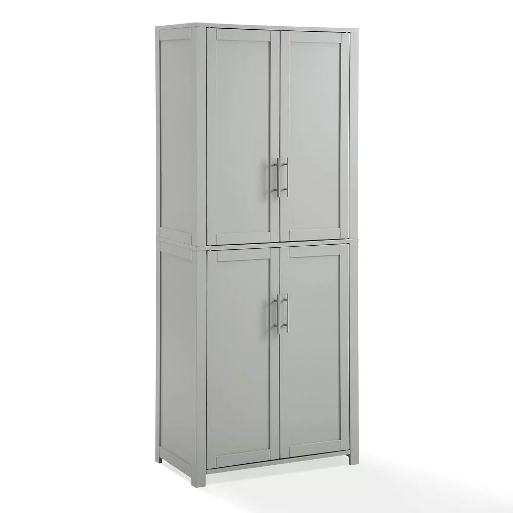 Savannah Tall Pantry Gray - Crosley