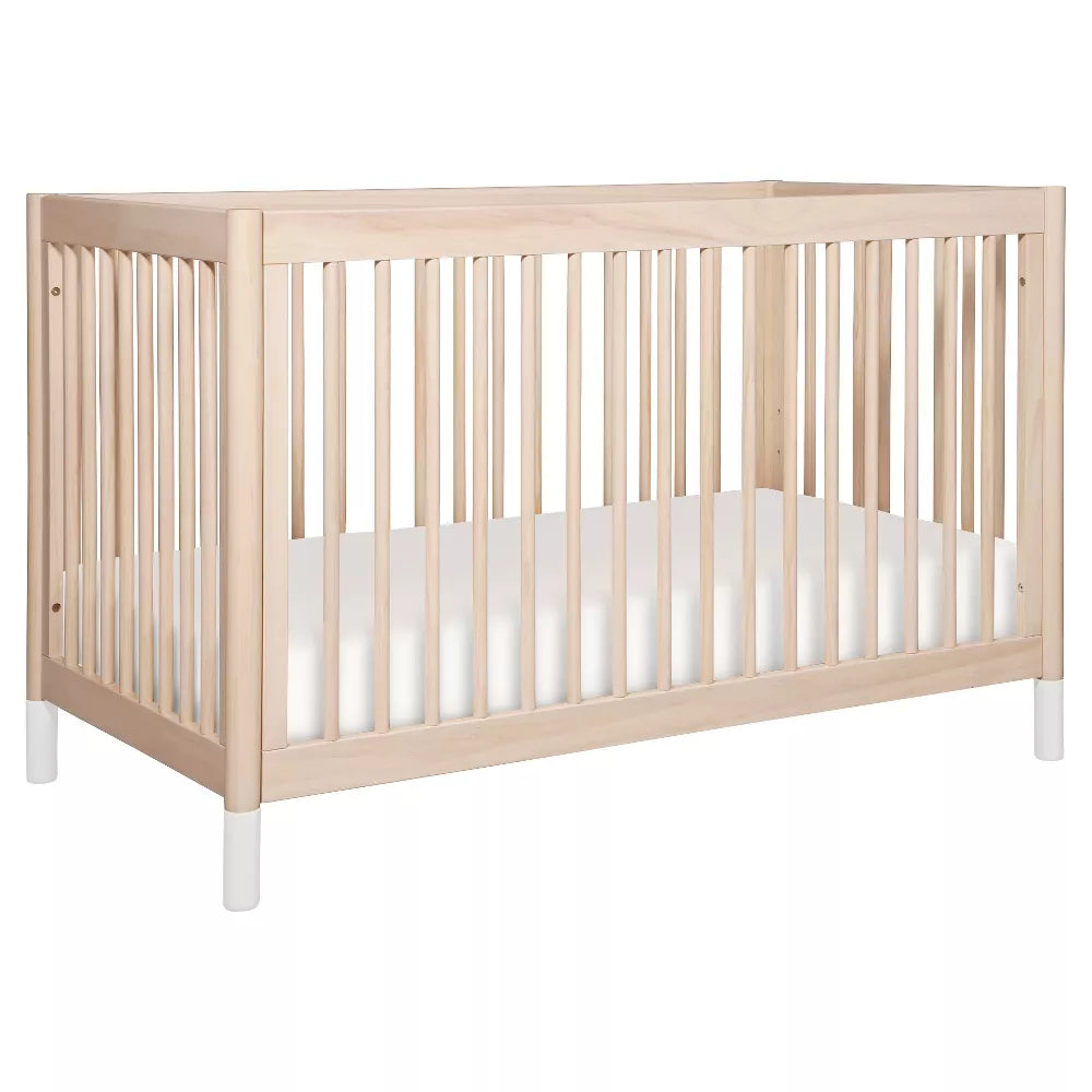 Babyletto Gelato 4-in-1 Convertible Crib with Toddler Rail -Washed Natural