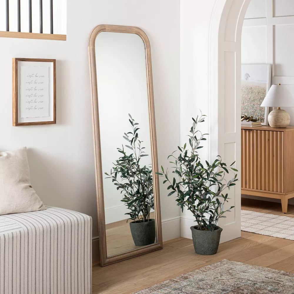 24" x 64" Wood Floor Mirror - Threshold™ designed with Studio McGee