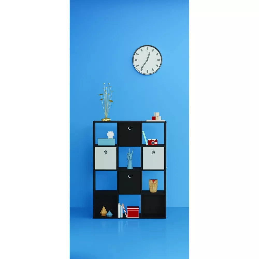 11' 12 Cube Organizer Shelf Expresso Brown- Room Essentials