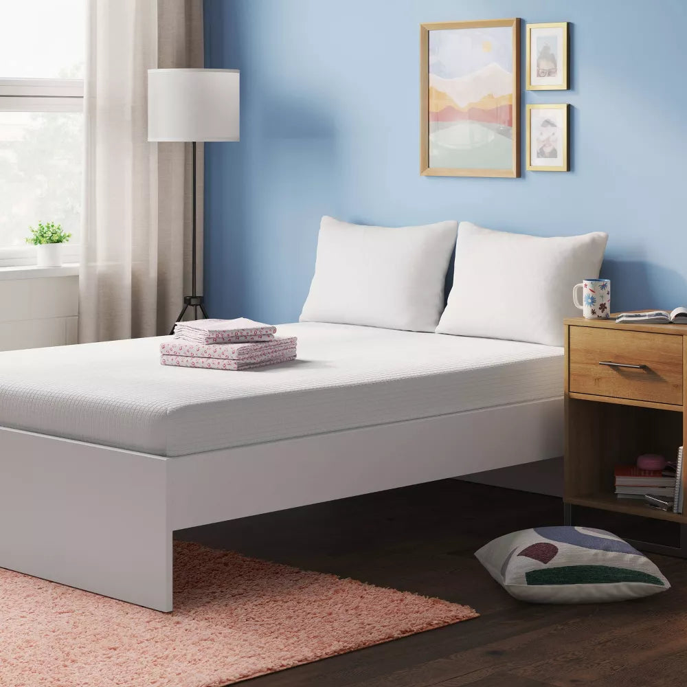 6" Gel Memory Foam Mattress with Antimicrobial Fabric Cover - Room Essentials