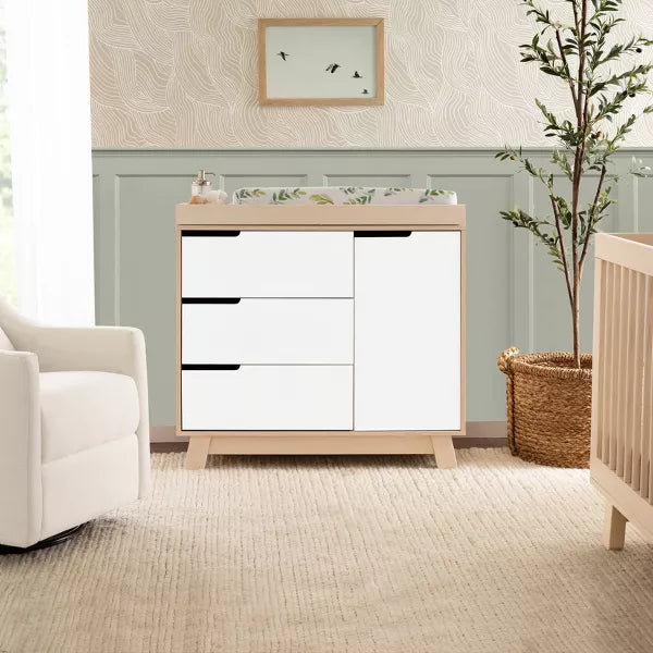 Babyletto Hudson 3-Drawer Changer Dresser with Removable Changing Tray