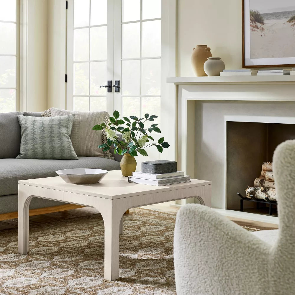 Thetford Coffee Table Gray - Threshold designed with Studio McGee