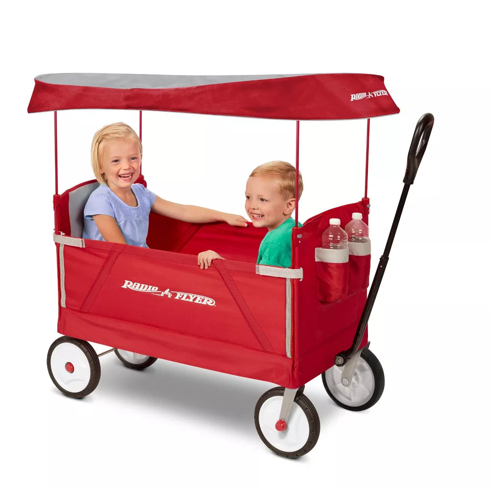 Radio Flyer 3 in 1 EZ Fold Wagon - Red