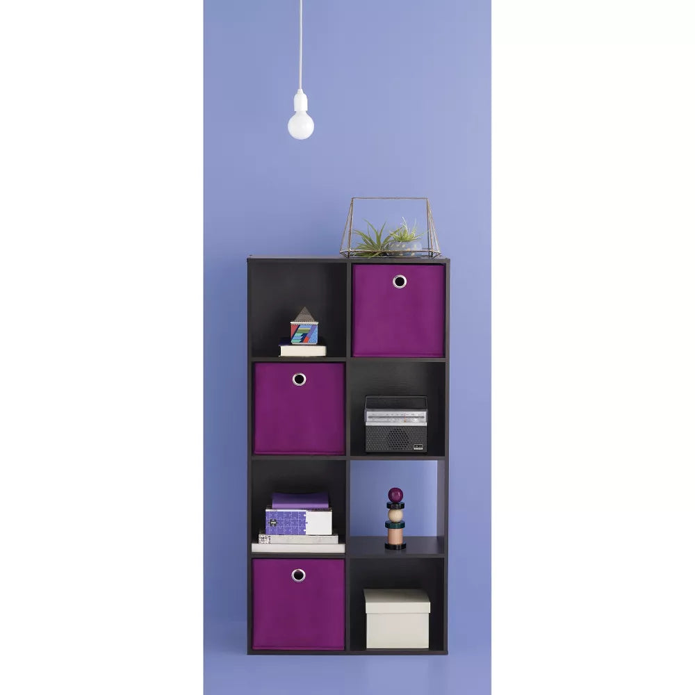 11" 8 Cube Organizer Shelf Espresso - Room Essentials