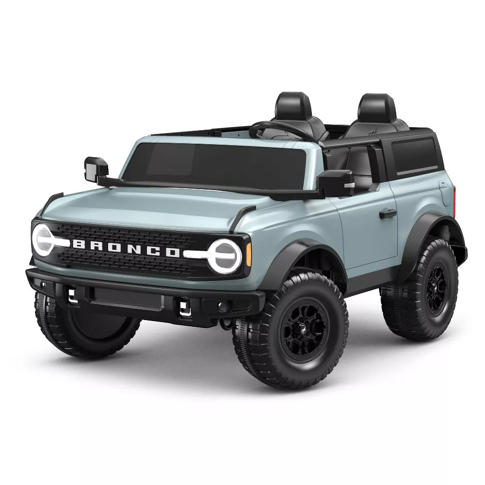Kid Trax 12V Ford Bronco Powered Ride-On Gray – Lucky Duck Dealz