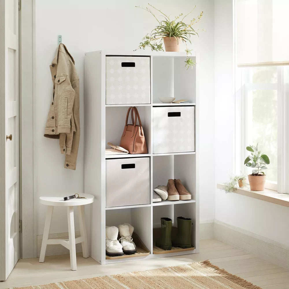 8 Cube Organizer White - Brightroom