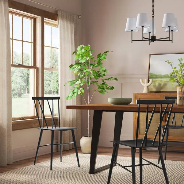 2pk Becket Metal X Back Dining Chair - Threshold
