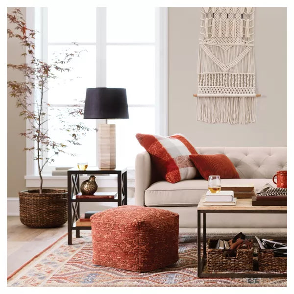 Owings End Table with 2 Shelves (Not Assembled) Espresso - Threshold