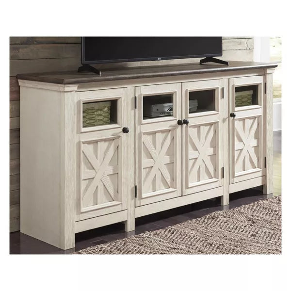 Bolanburg Extra Large TV Stand for TVs up to 74" Off White - Signature Design by Ashley