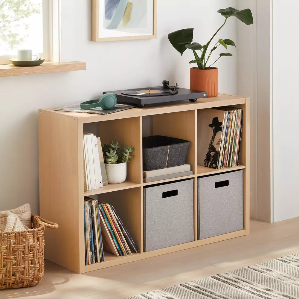 6 Cube Organizer Natural - Brightroom