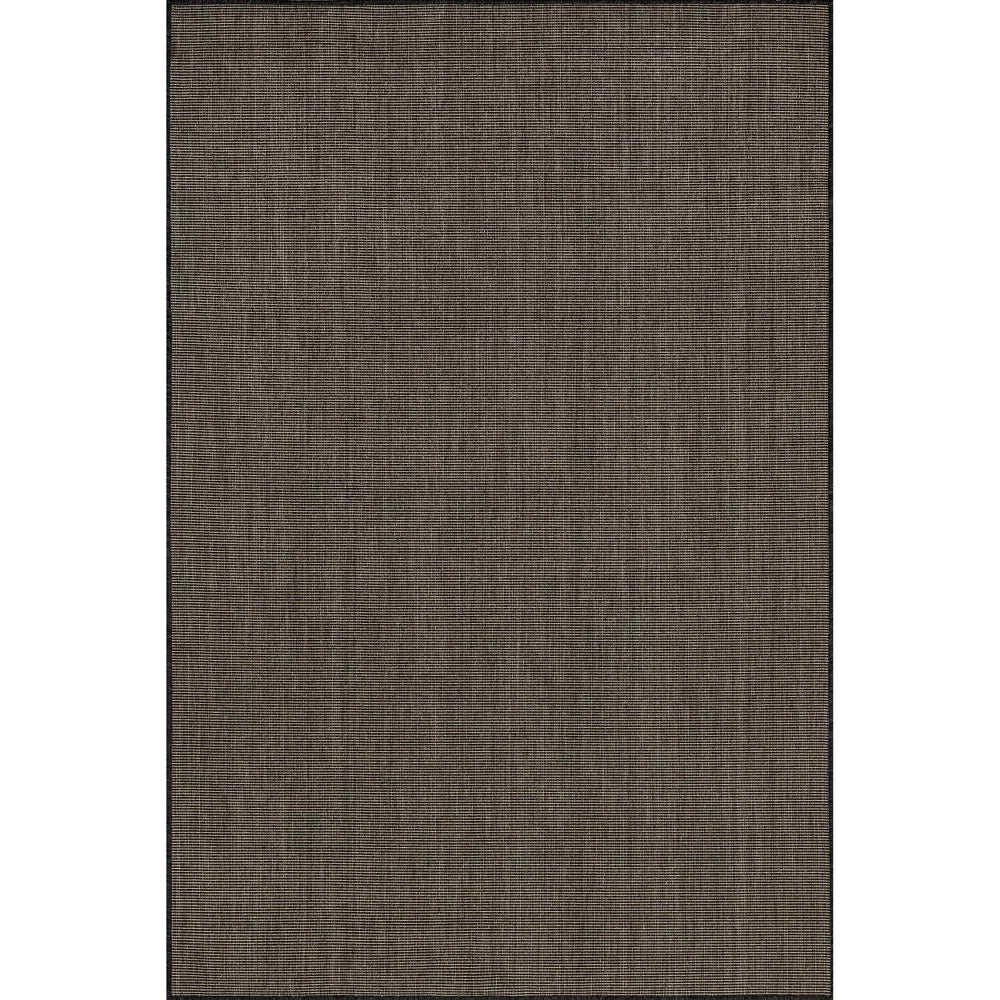 Nakia Transitional Dark Gray 9ft. 6in. x 12ft. Indoor/Outdoor Area Rug