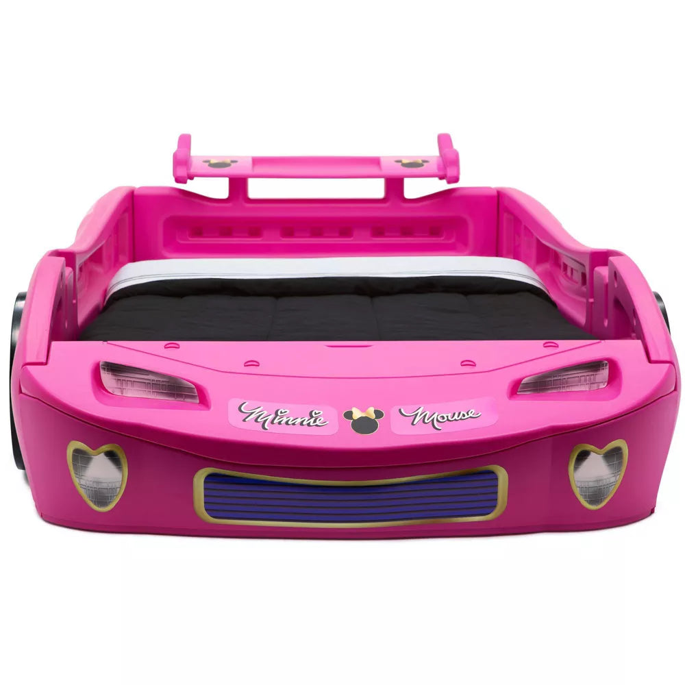 Twin Disney Minnie Mouse Car Bed - Delta Children