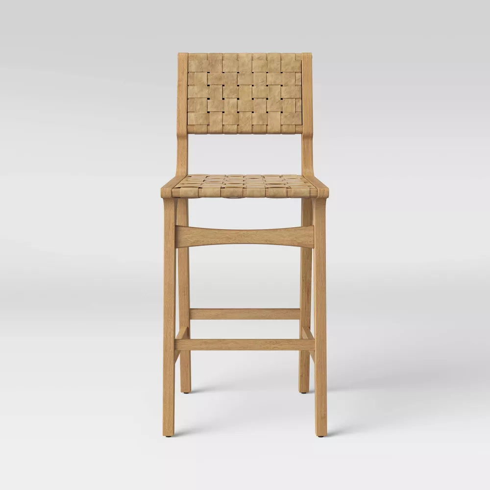 Ceylon Woven Height Barstool Natural- Threshold