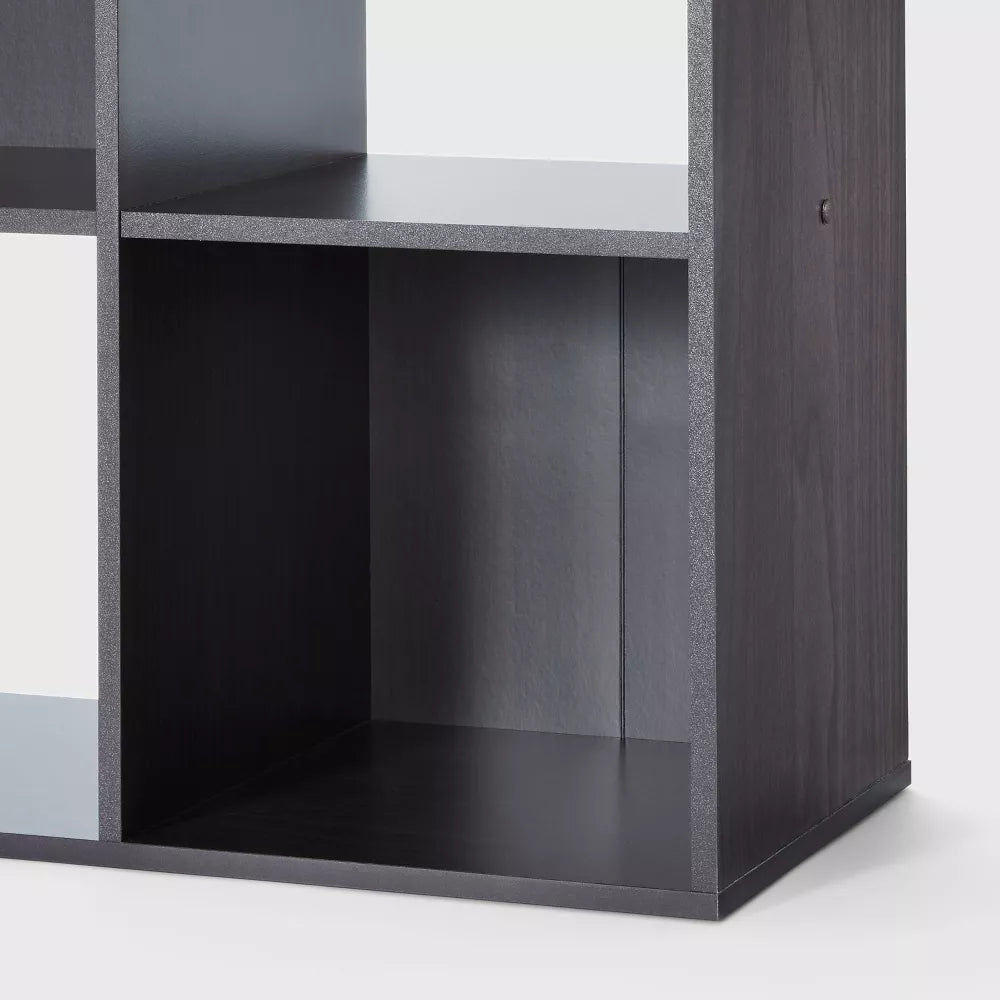 11' 12 Cube Organizer Shelf Expresso Brown- Room Essentials