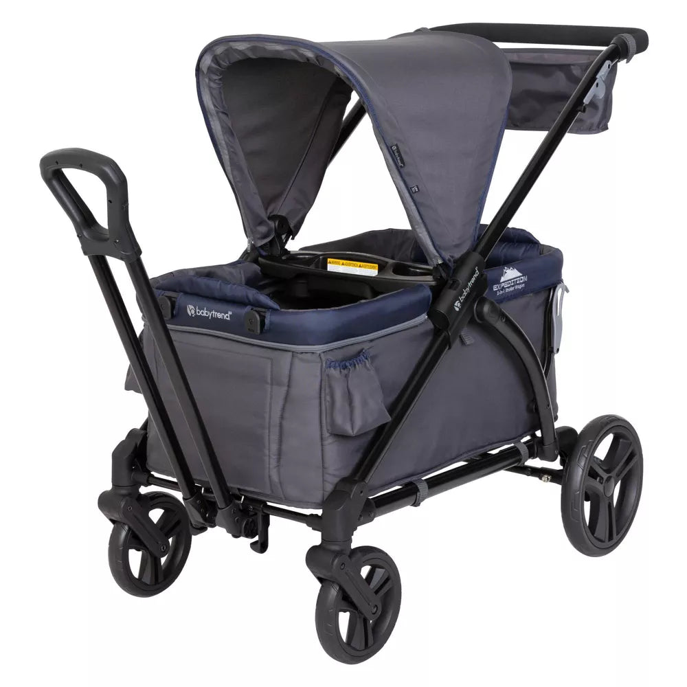 Baby Trend Expedition 2-in-1 Stroller Wagon Navy Blue