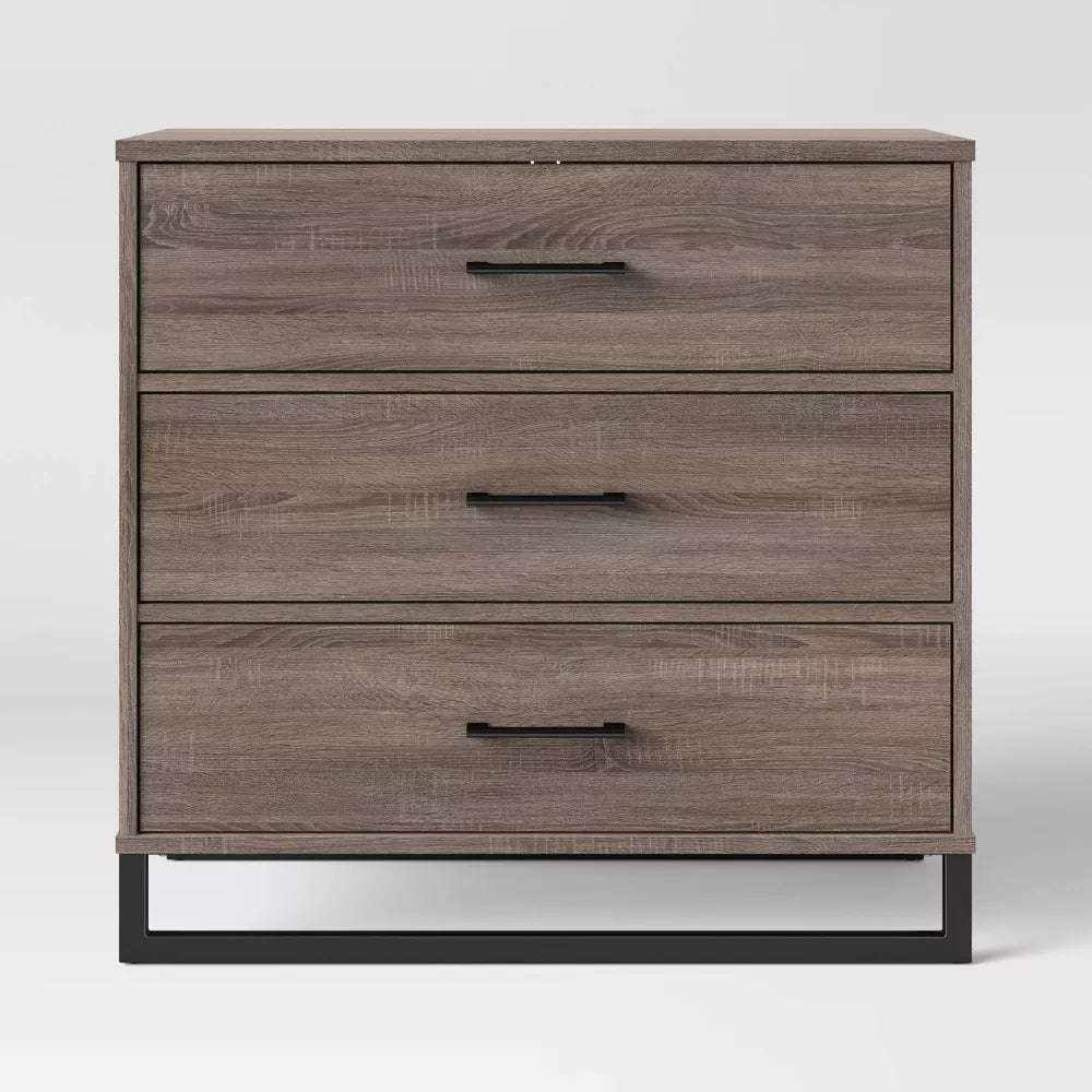 Modern 3 drawer dresser room deals essentials