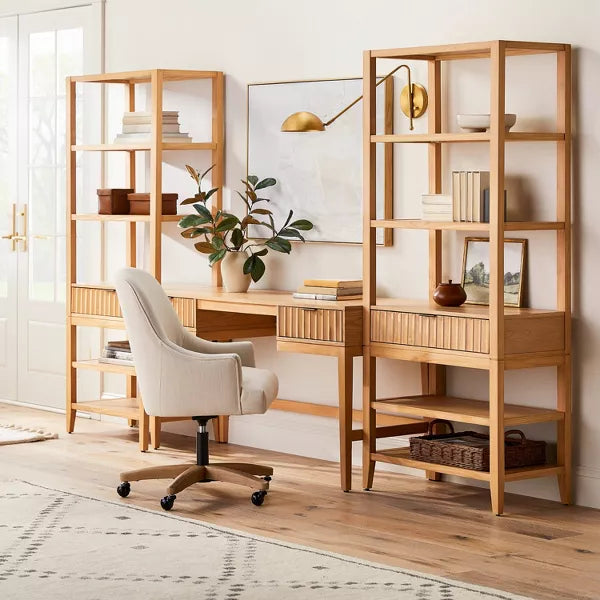 72" Thousand Oaks Bookcase Natural- Threshold™ designed with Studio McGee