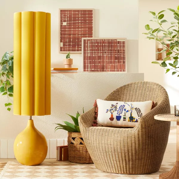 Estero Wicker Accent Chair Natural Brown - Opalhouse designed with Jungalow