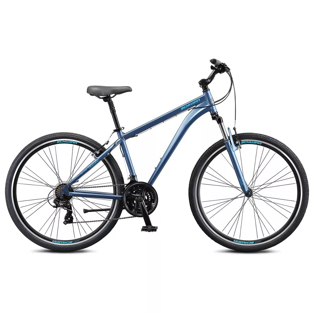 Schwinn Men's Trailway 700c/28" Hybrid Bike Blue OPEN BOX