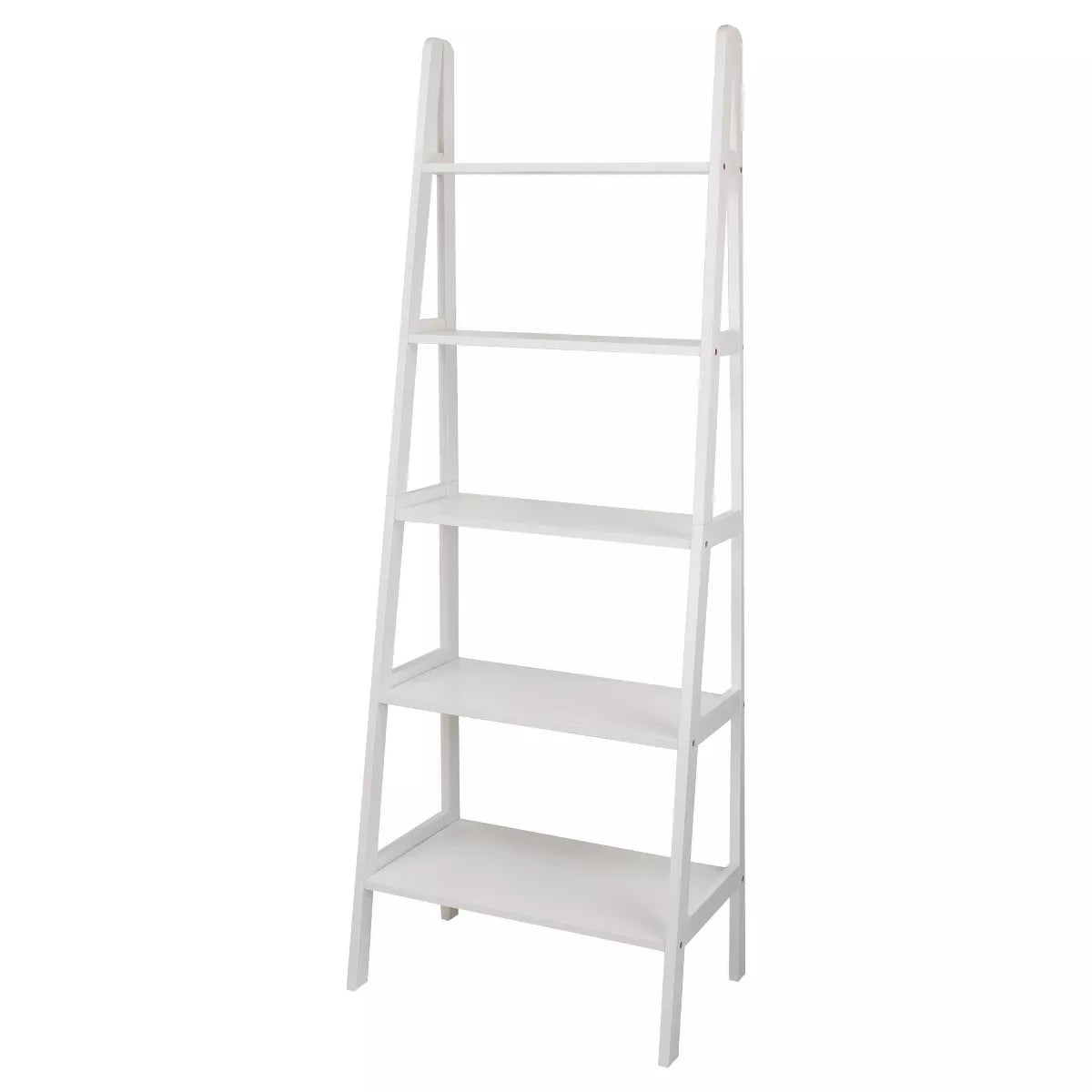 5 Shelf Ladder Bookcase - Flora Home