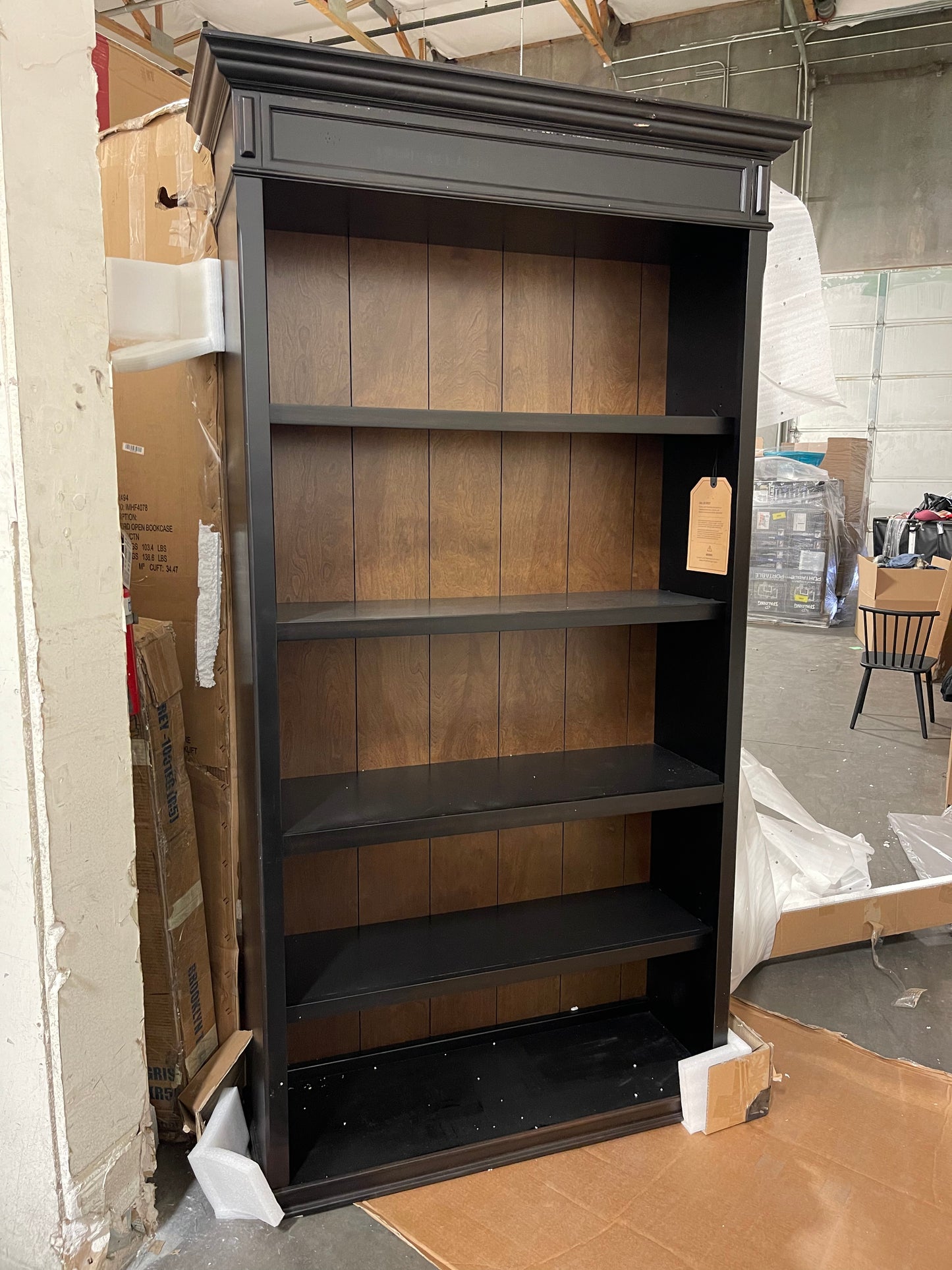 78" Hartford Open Bookcase - Martin Furniture