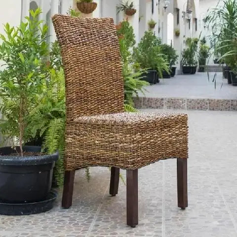 International Caravan Furniture Piece Arizona Abaca Dining Chair