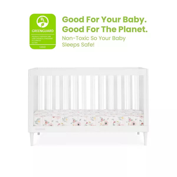 Delta Children Bowie 4-in-1 Convertible Acrylic Crib - Greenguard Gold Certified