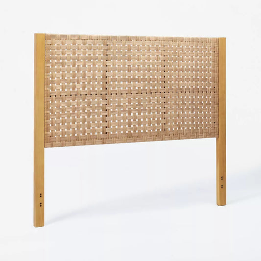 Queen Palmdale Woven Headboard Natural - Threshold designed with Studio McGee