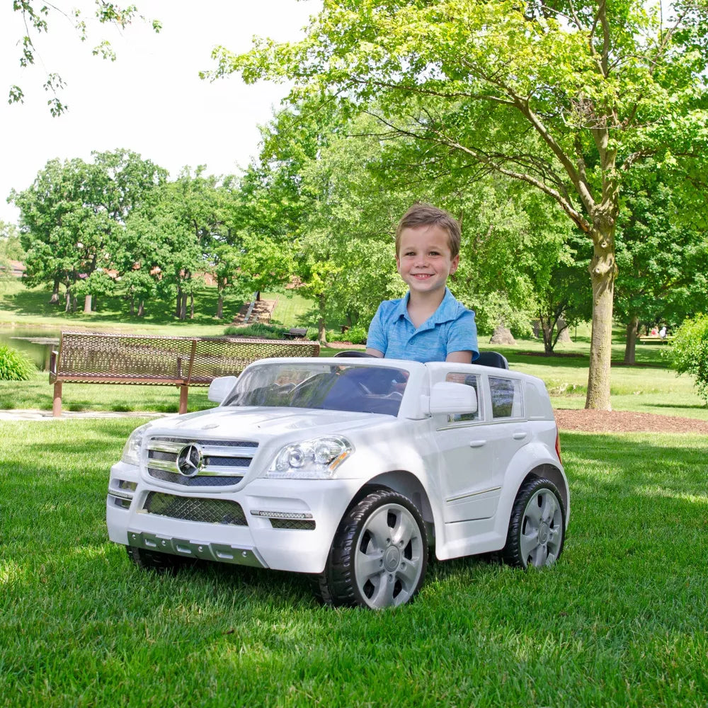 Rollplay 6V Mercedes-Benz GL450 SUV Powered Ride-On - White