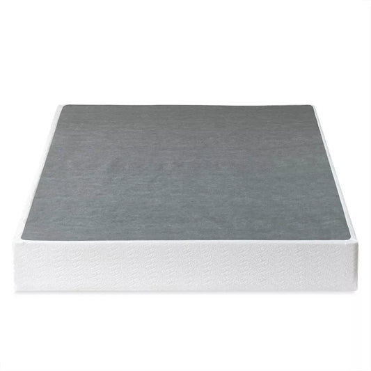 Metal Smart BoxSpring Mattress Base with Quick Assembly Gray - Zinus