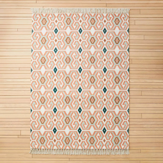 Tapestry Ogee Medallion Rug Blush - Opalhouse™ designed with Jungalow™5x7