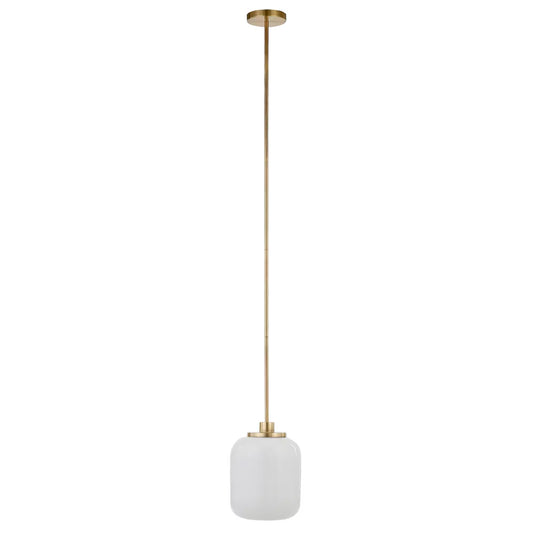 Hampton & Thyme 9.62" Wide Pendant: Industrial Chic, UL Listed, Metal Body, Adjustable Height