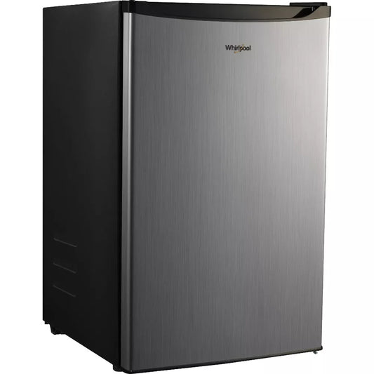 Whirlpool 4.3 cu ft Mini Refrigerator Steel WH43S1E