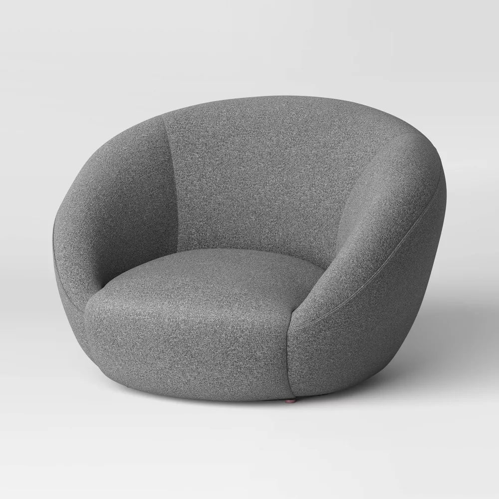 Round Swivel Chair Gray -Room Essentials