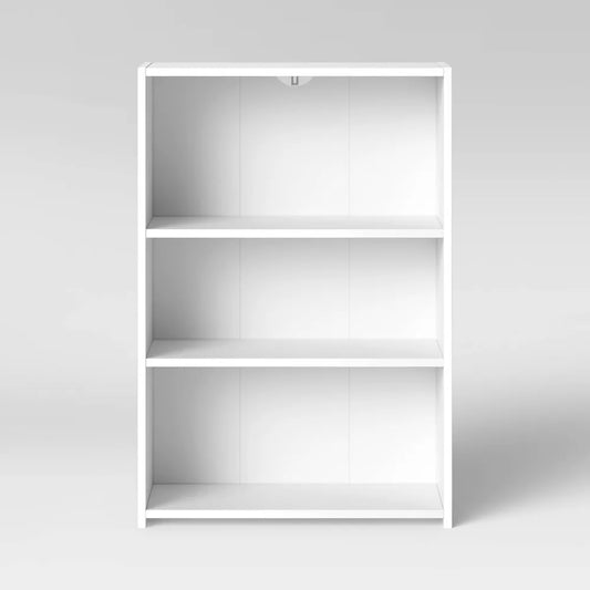 3 Shelf Bookcase White - Room Essentials