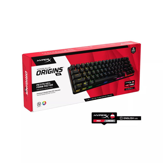 HyperX Alloy Origins 65 Mechanical Gaming Keyboard for PC