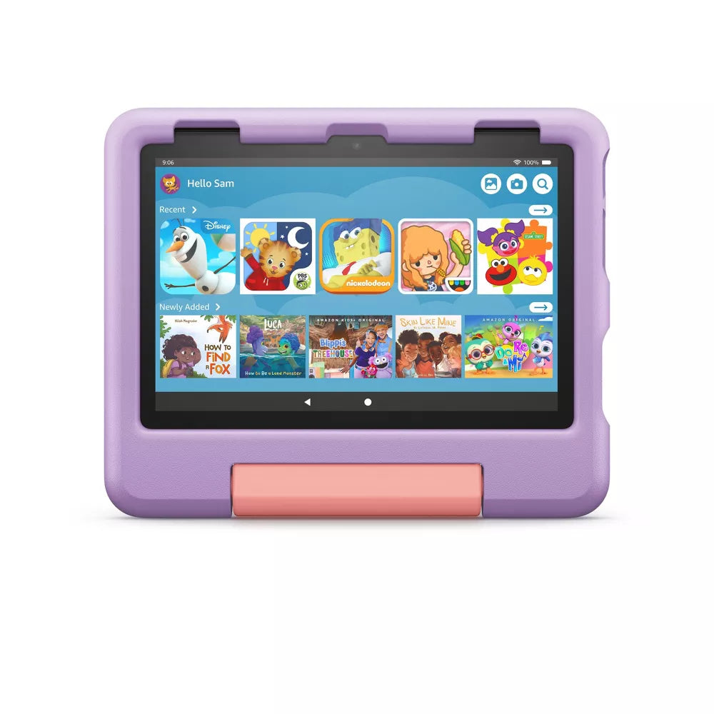 Amazon Fire HD 8" 32GB Kids Tablet (2022 Release) Purple