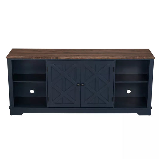 TV Stand for TVs Up To 75” - Home Essentials-Navy ALREADY BUILT MINOR DAMAGE