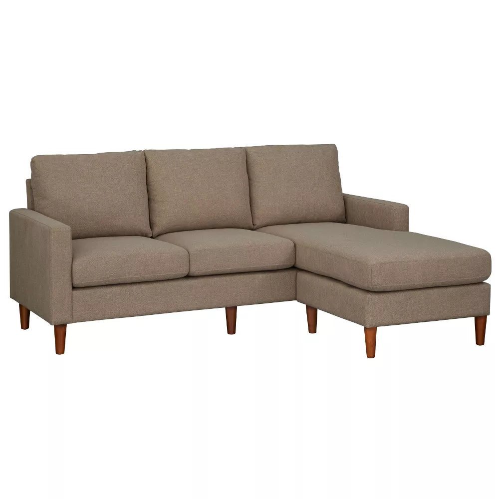 Lee Sofa with Reversible Chaise Cement Gray - Lifestorey